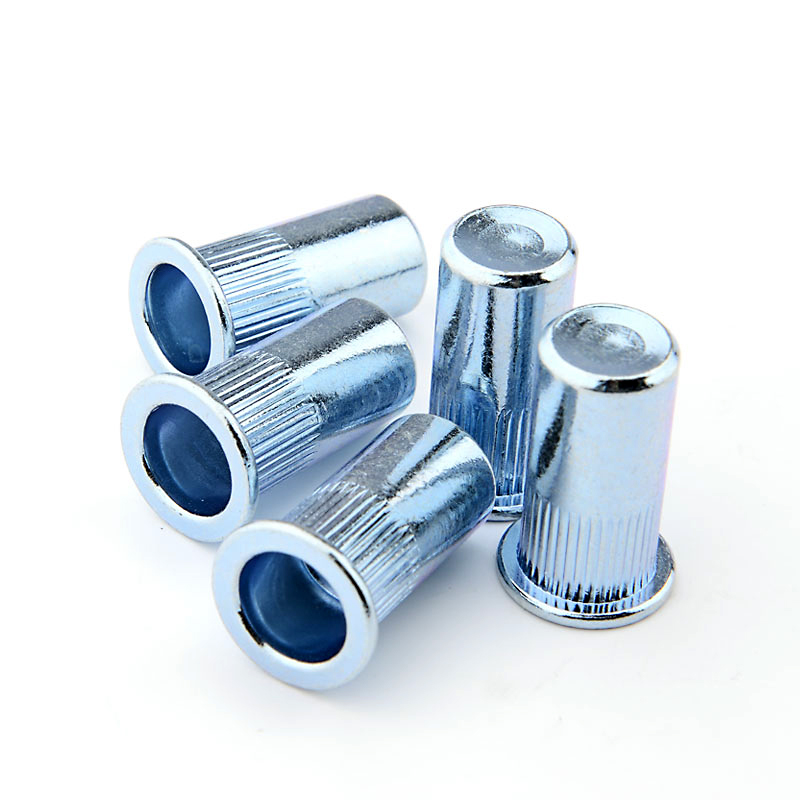 平頭豎紋盲端白鋅